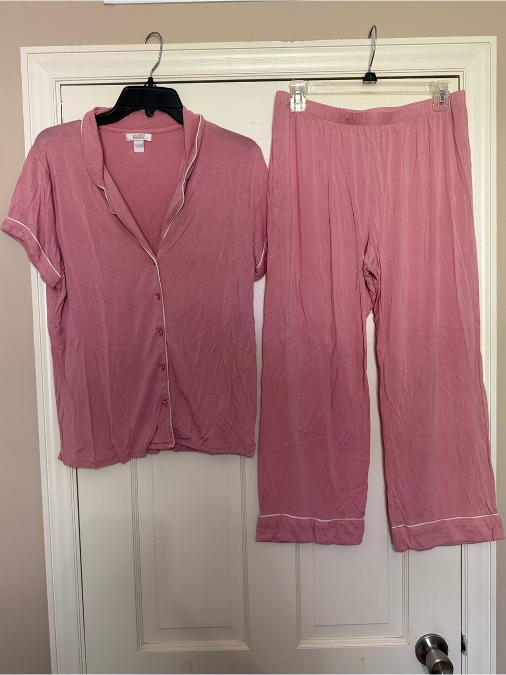 Nordstrom Rack 2 Piece Pajama Set Pink - M